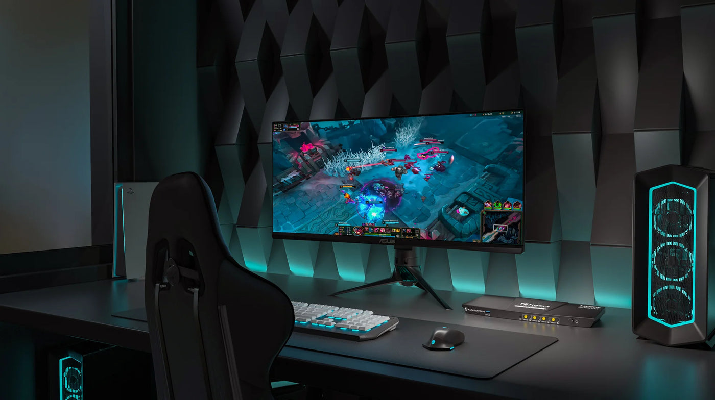 新時代の eSports 機器構成: ゲーマーの必需品 - KVM スイッチ