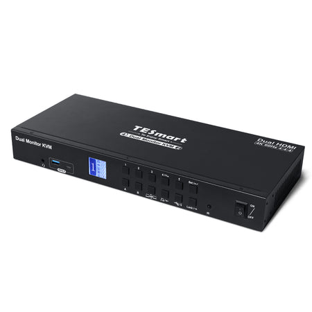 4HDMIポートデュアルモニター KVMスイッチUSB3.0-1