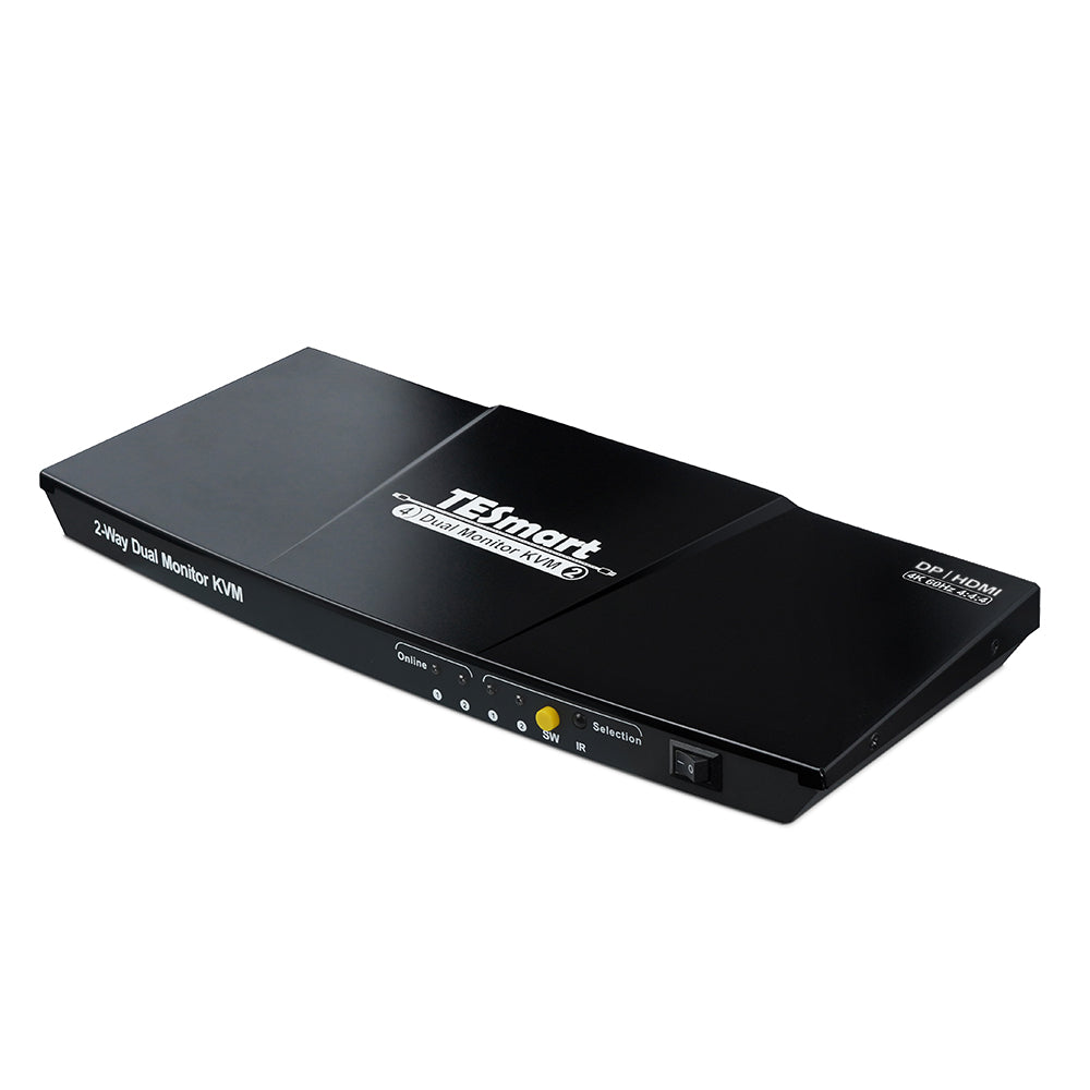 HDMI+DPポートデュアルモニター KVM スイッチ-1