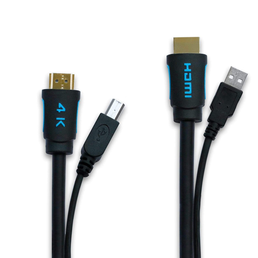 TESmart ツインケーブル HDMI + USB KVM ケーブル USB Type A to USB Type B（USB + HDM –  TESmart.JP