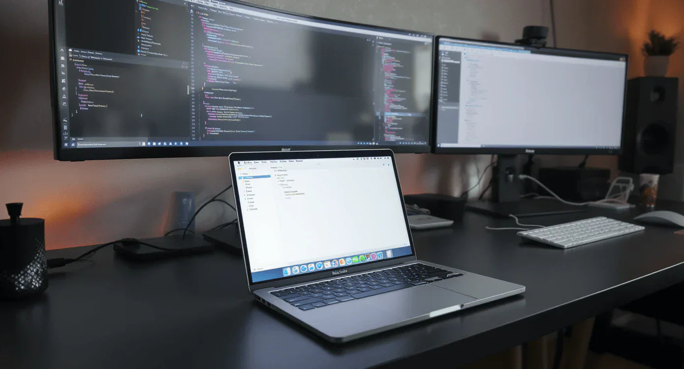 MacBookで複数モニターを使う方法｜外部ディスプレイ接続・ドック・KVMの選び方