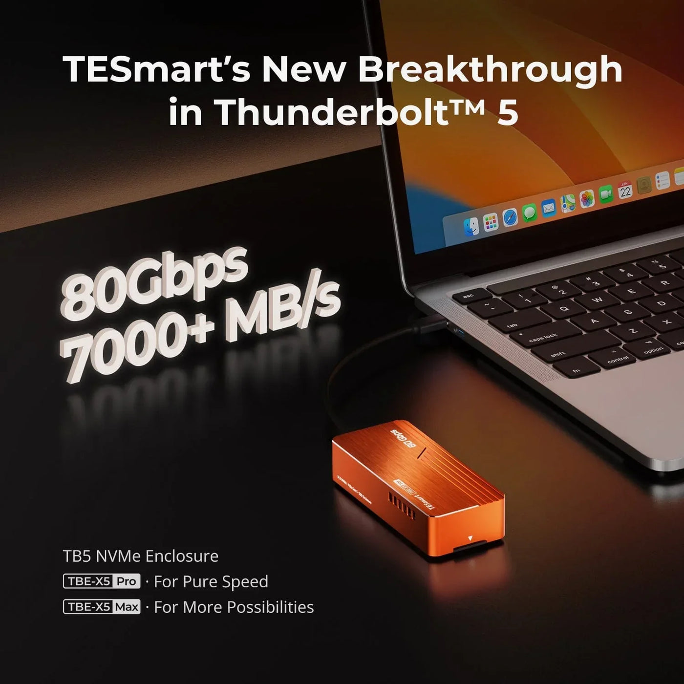 2025年版 Thunderbolt 5 SSDケース選び：TESmart X5シリーズが選ばれる理由
