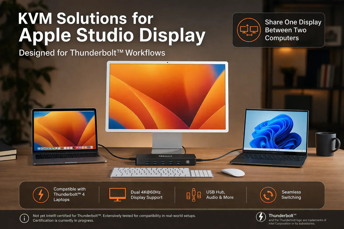 Apple Studio Displayで使えるKVMスイッチとは？失敗しやすい理由と互換性の確認ポイント