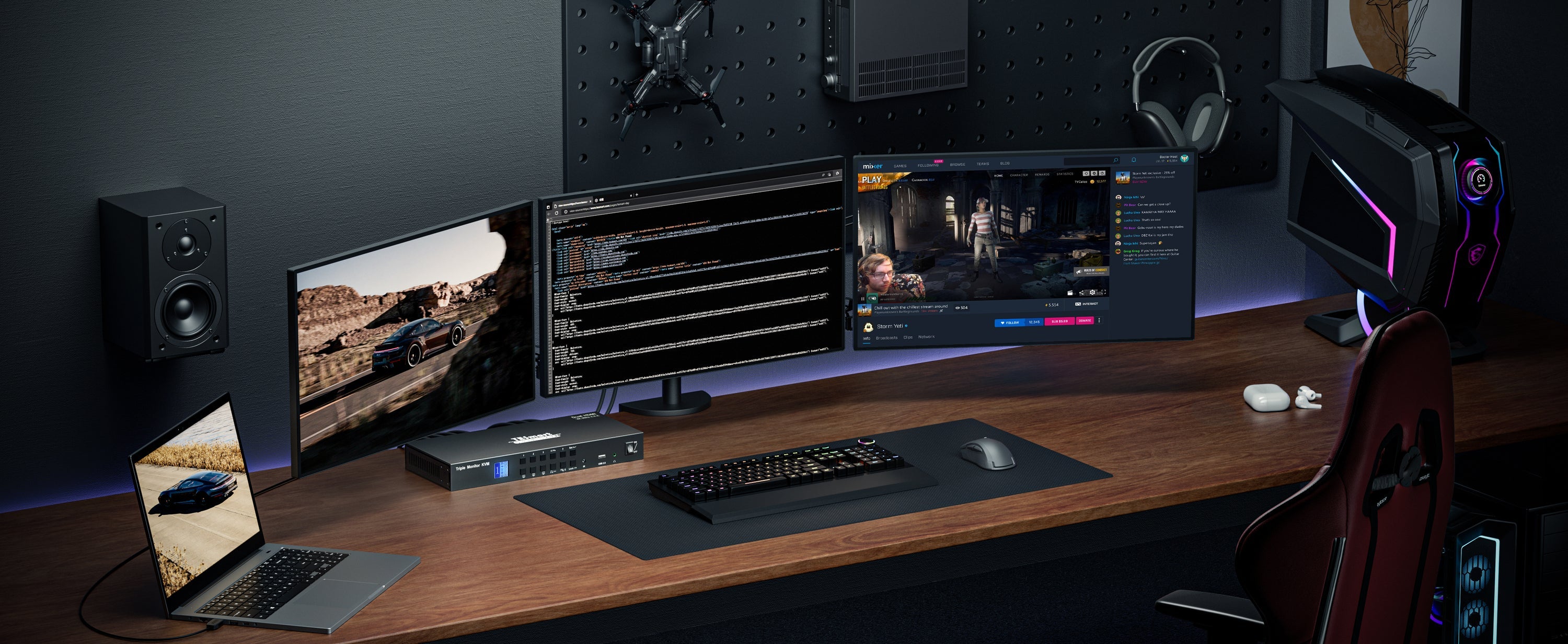 デュアルモニターセットアップ方法|KVMスイッチをおすすめ TESmart.JP