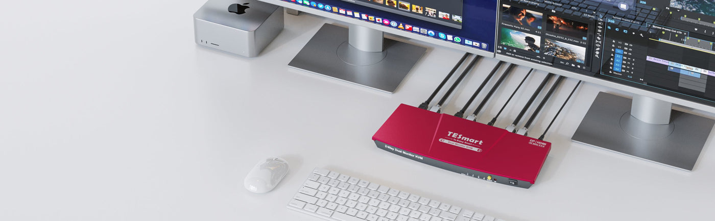 完璧な組み合わせ：KVMスイッチとUSBハブが職場の生産性を向上させる方法