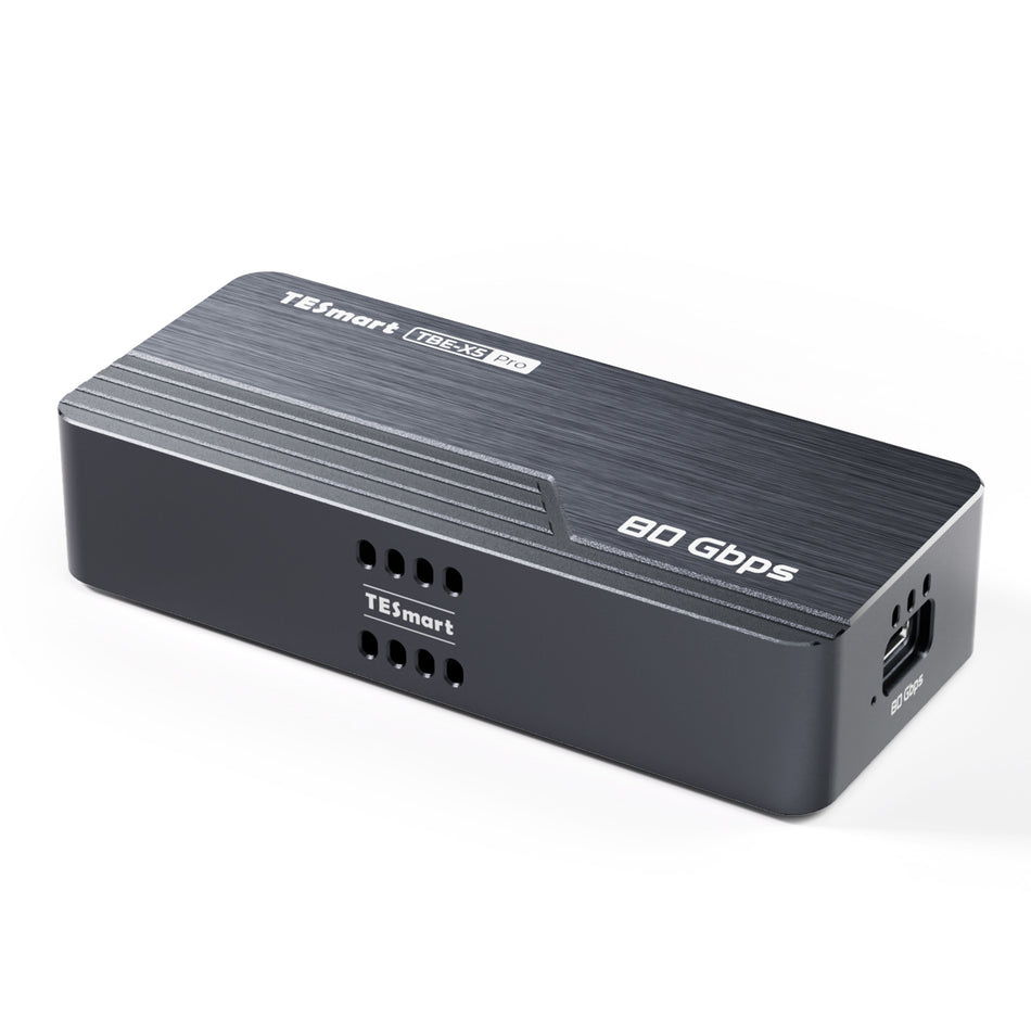 TBE-X5Pro USB4 80 Gbps PCIe 5.0 Ｍ.2 NVMe SSD ケース・Thunderbolt 5 / 4 / 3 対応・最大7000 MB/s