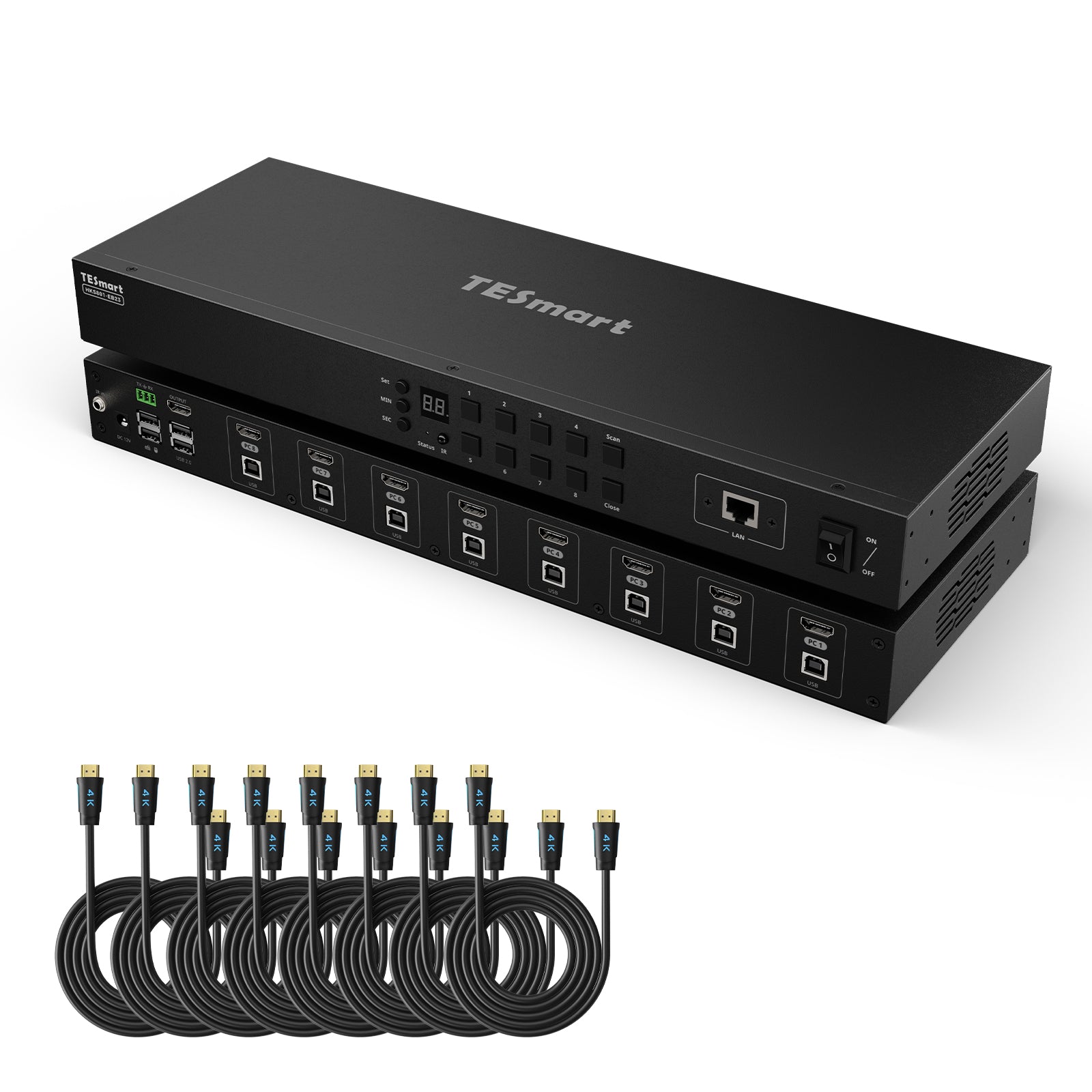 Amazon.com: DisplayPort and HDMI KVM Switch 2 Monitors 2