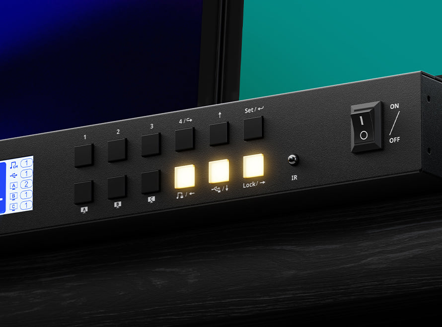 HDMIストリーミングデバイス リモコン付き 4K60Hz デュアルディスプレイ対応 HDMIパソコン切替器RS-260UH2-4K