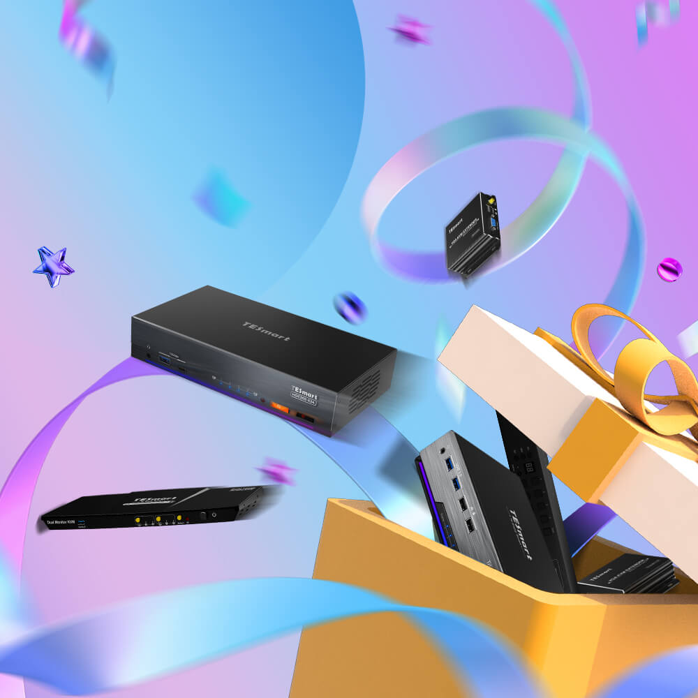 TESmart HDMIマトリックス切替器 8入力8出力 HMA0808A30 Amazon