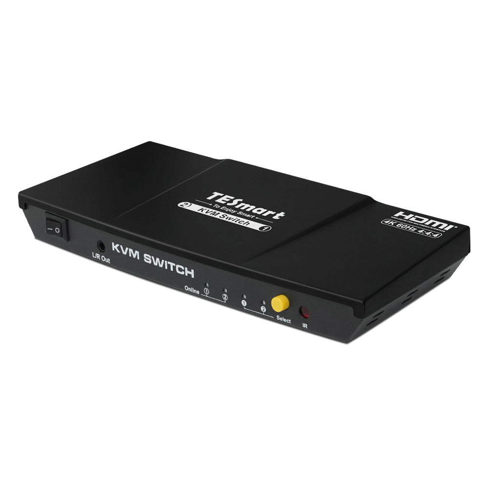 KVMスイッチ - シングルモニターHDMI/DP/USB-C | TESmart Japan公式